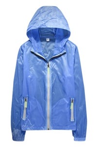 SKJ010 order summer outdoor sunscreen ultra-thin breathable plus size skin windbreaker sports skin windbreaker sun-protective clothing UV protection detail view-1